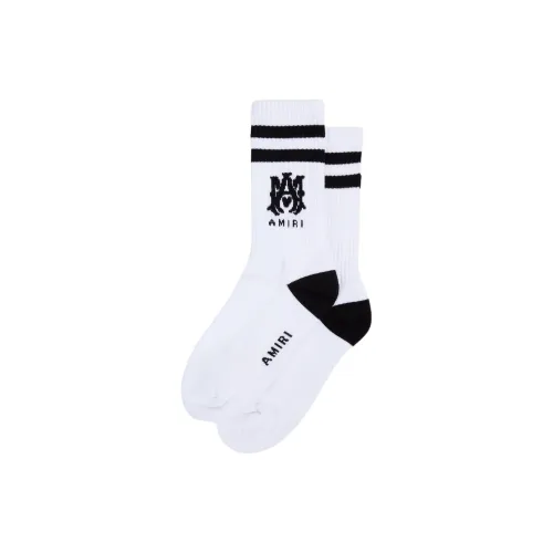 AMIRI Белые Мужские Носки MID до икры