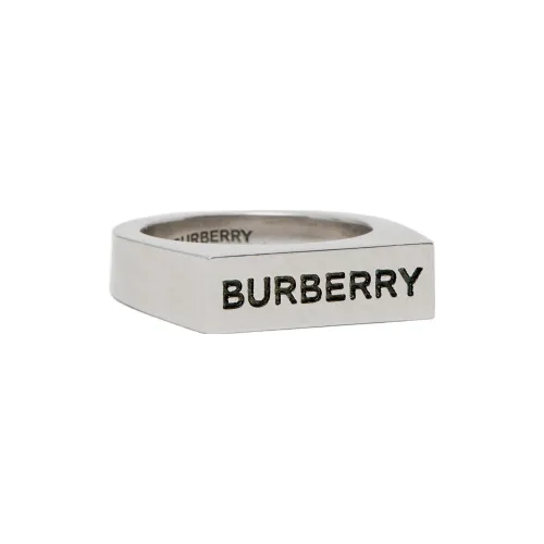 Burberry Латунь Кольца Серебро Мужской