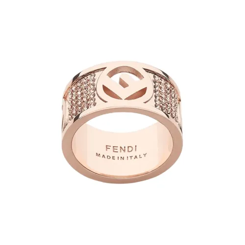 FENDI Кольца Розово-золотой Унисекс