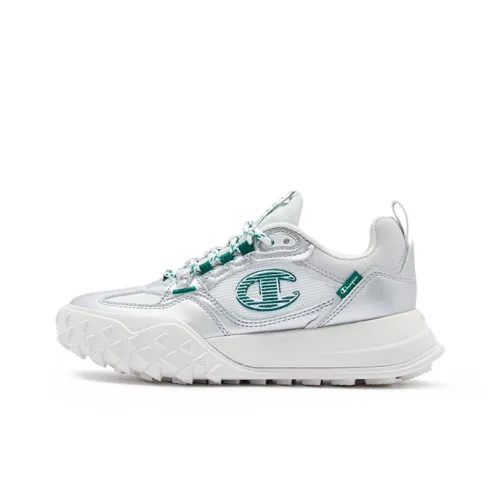 Champion Slip Resistant Abrasion Resistant Беговые кроссовки Женские Silver