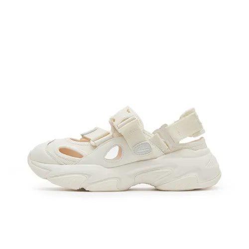 Champion Slip-resistant Abrasion-resistant Домашние тапочки Женские Бежевые