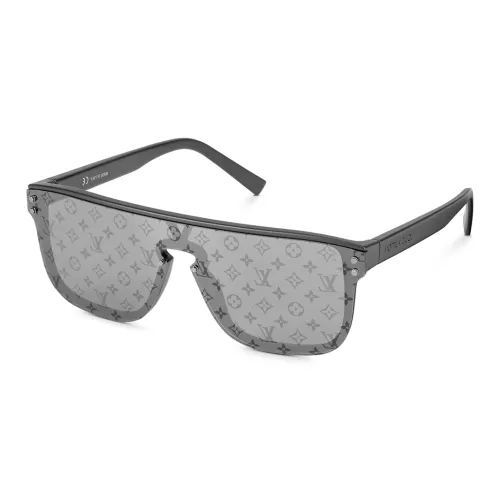 LOUIS VUITTON Aviator Солнцезащитные очки Мужские Черные