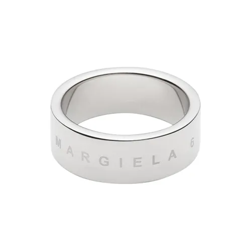 MM6 Maison Margiela Металлические кольца, серебряные, унисекс