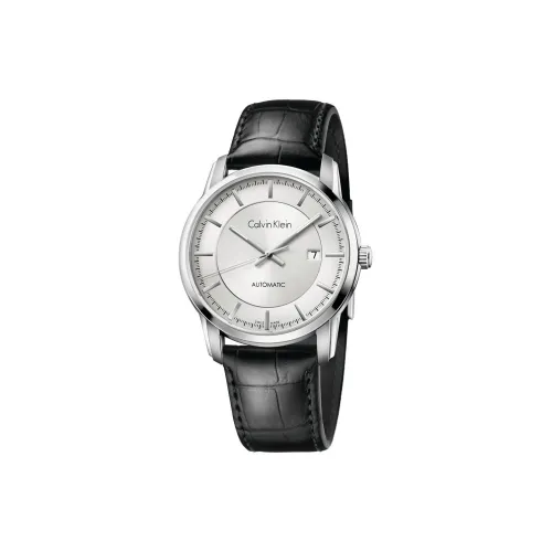 Calvin Klein Автоматические механические часы для мужчин, 42 мм, серебряный
