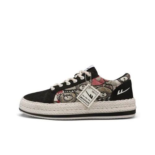 Кроссовки для скейтбординга Warrior Low Top Черные Мужские