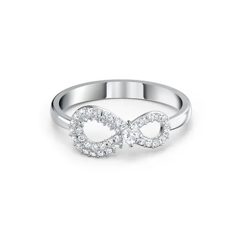 Swarovski INFINITY Crystal Rings Серебряные Женские