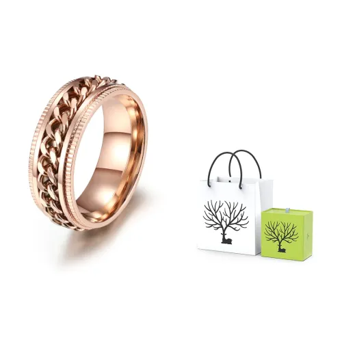 LIBALU Кольца из титанового стального сплава Мужские