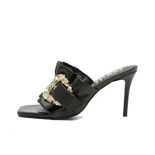 VERSACE JEANS COUTURE Слипоны Женские Черные