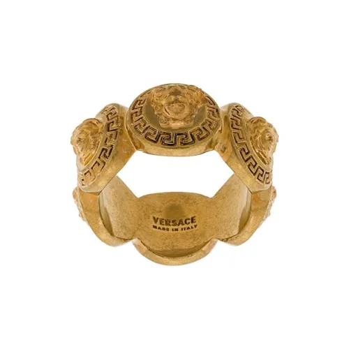 VERSACE Латунные Кольца Золотые Женские