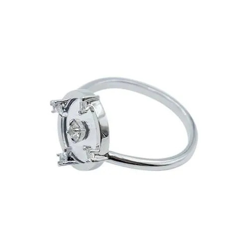 Swarovski NORTH Кристальный/Полупрециозный Каменный Кольца Серебряный Женские