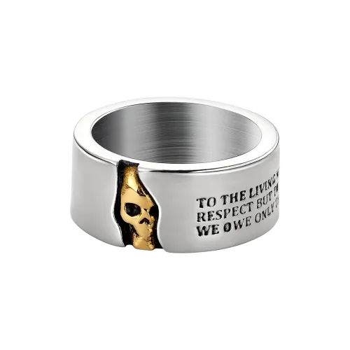 MUSTKOO Кольца из титана и стали для мужчин