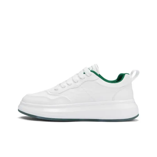 FAIRWHALE Белый Низкий Топ Кроссовки для скейтбординга Мужские