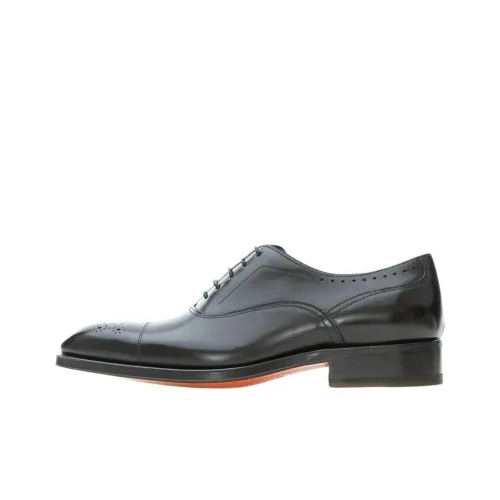 Santoni Туфли Низкие Черные Мужские