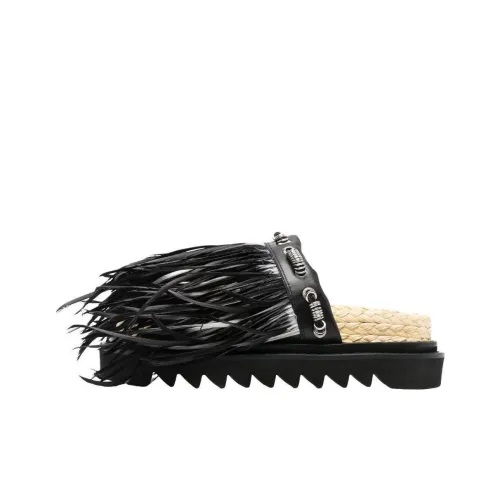 Toga Pulla Слипоны 6 см Женские Черный Белый