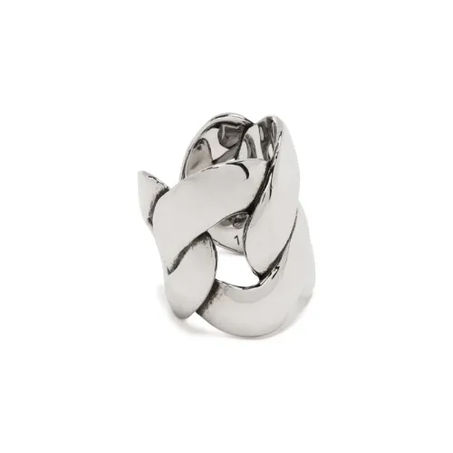 Alexander McQueen Латунные Кольца Серебряные Женские