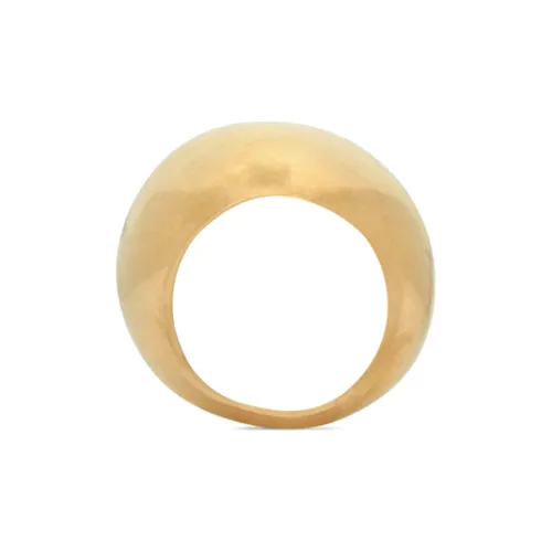 SAINT LAURENT Латунные кольца женские золотые