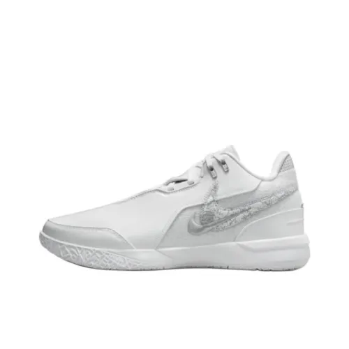 Nike LeBron NXXT Gen AMPD EP Low Топ Баскетбольные кроссовки Мужской Pure White