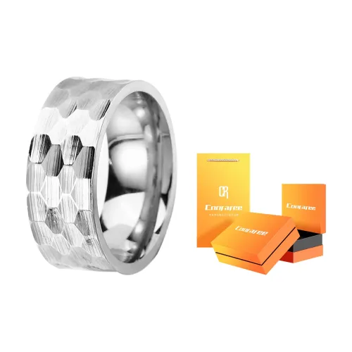 Cooraree Кольца из титановой стали унисекс