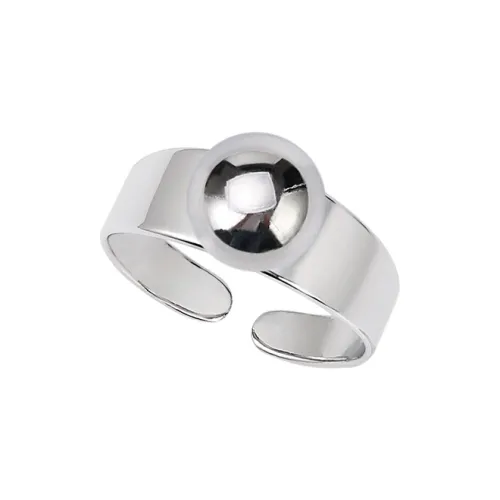 Glam Ever Сплав/Серебряное покрытие/Золотое покрытие Кольца Серебряный Унисекс