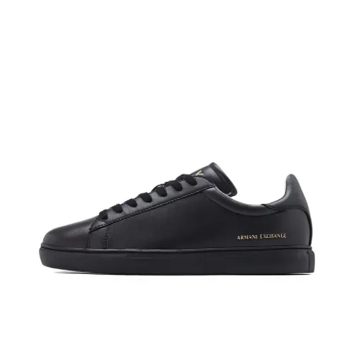 ARMANI EXCHANGE Скейтборд Кроссовки Низкие Черные Мужские