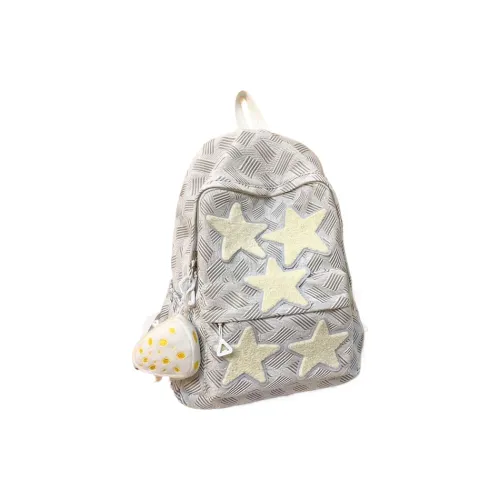 CARISSA Нейлон Рюкзак Стандартный Женский Серый Синий Светло-Желтый Светло-Фиолетовый