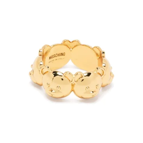 MOSCHINO Латунные Кольца Золотые Женские