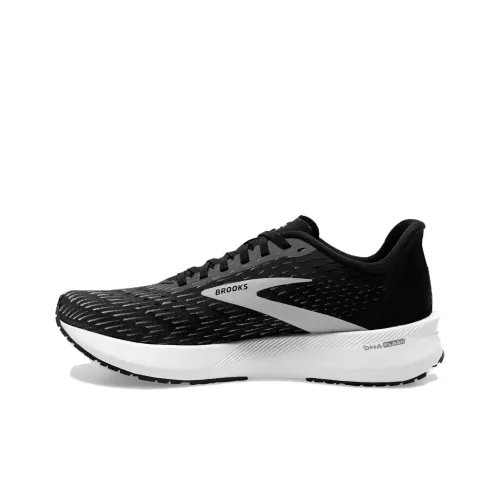 Brooks Hyperion Tempo Амортизация Износостойкий Низкий Топ Беговые кроссовки Женские Черный Серый