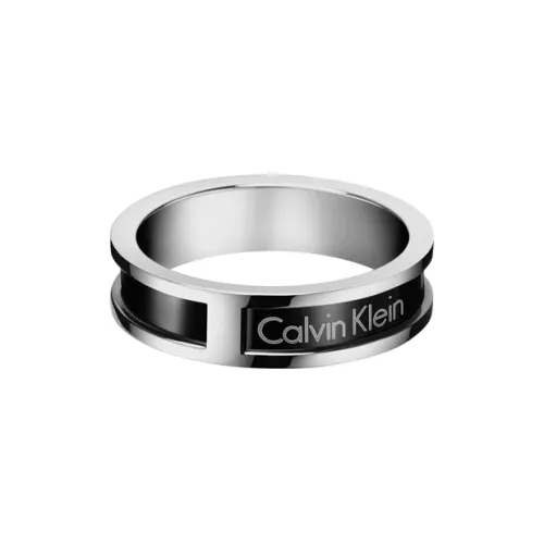 Calvin Klein Нержавеющая сталь Кольца Серебряный Унисекс