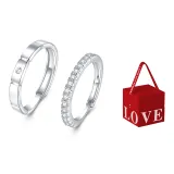 Серебряный + Любовь Подарочная коробка