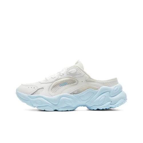 PEAK Casual Низкий Топ Белый Синий Женский