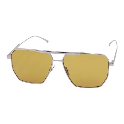 Bottega Veneta Солнцезащитные очки Серебристый Унисекс