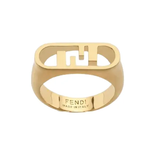 FENDI Латунь Кольца Золото Мужской
