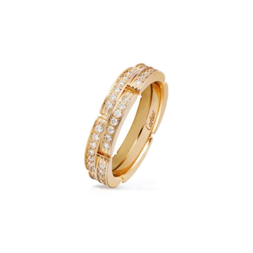 Cartier Кольцо Maillon Panthère Жёлтое Золото, Бриллианты