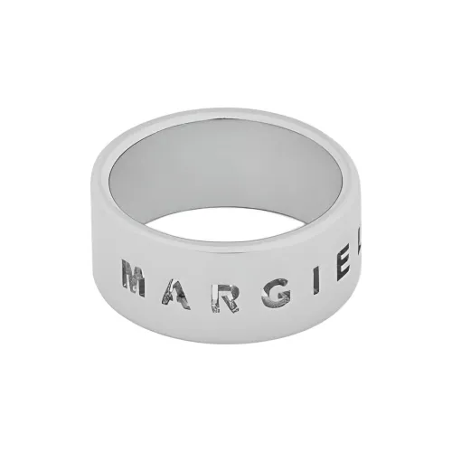 MM6 Maison Margiela Латунные Кольца Серебряные Женские