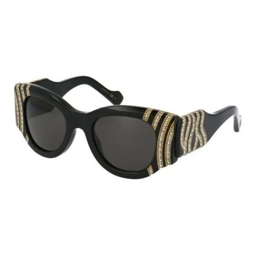 Balenciaga Butterfly Солнцезащитные очки Женские Черные