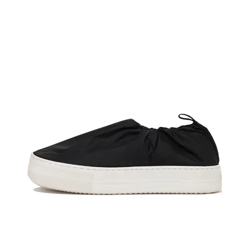 Maison Margiela Slip-on Low Top Стильные Скейтбординги Женские Черный Белый