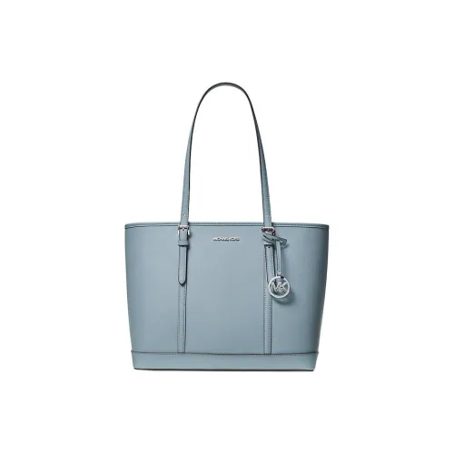 MICHAEL KORS Jet Set Travel Saffiano кожа Тоут сумка сумка для покупок сумка через плечо женская синяя