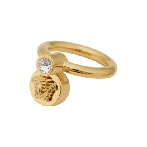 VERSACE Crystal Rings Женские Золотой