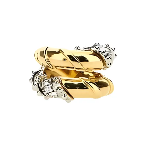 Lanvin Латунные Кольца Золотые Женские