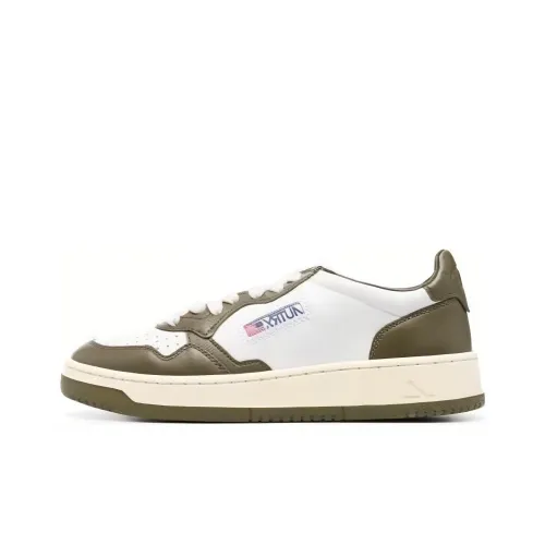 AUTRY Низкие кроссовки для скейтбординга Женские Белые Зеленые