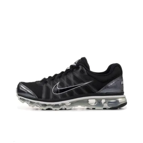 Nike Air Max 2009 Амортизация Износостойкий Низкий Топ Повседневная Обувь Унисекс Черный