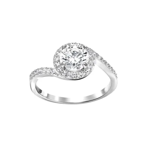 Swarovski Attract Искусственный хрусталь Кольца Серебряные Женские