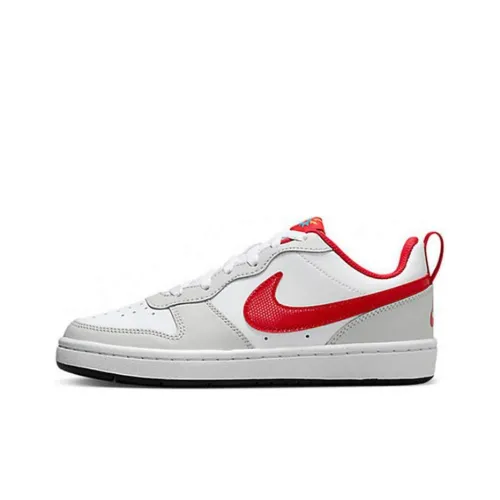 Nike Court Borough 2 Low Топ Скейтборд Кроссовки Женские Белые Красные