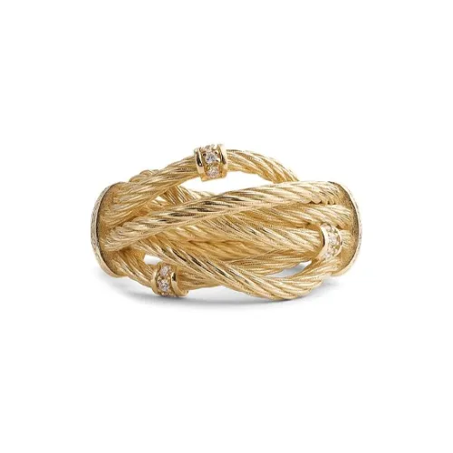 Bottega Veneta Кольца Золотые Женские