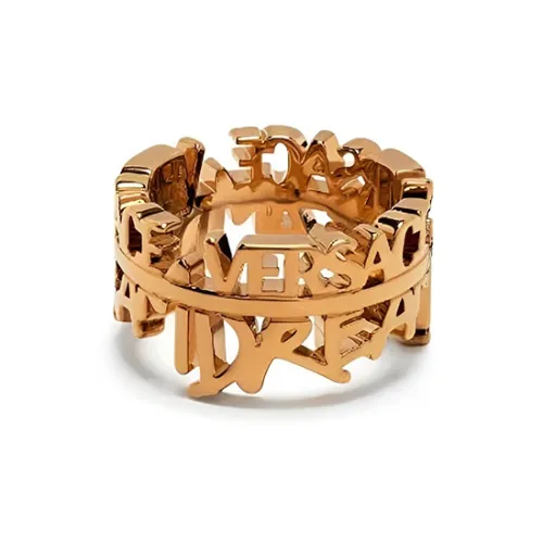 VERSACE Латунные Кольца Золотые Женские