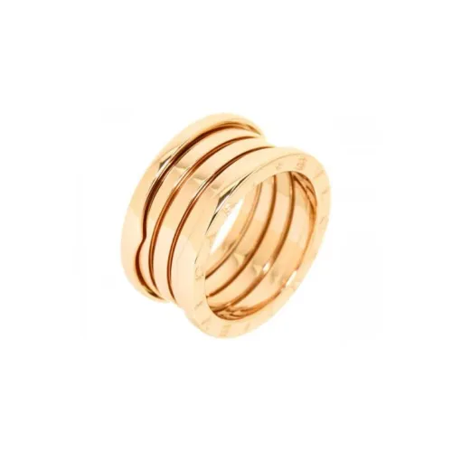 BVLGARI B.Zero1 Series 18К Розовое золото Кольца Унисекс