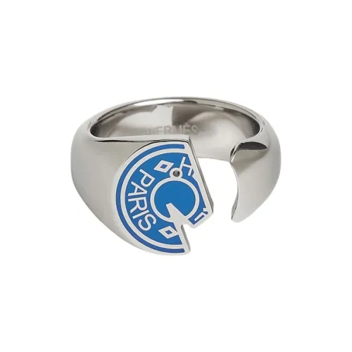 HERMES Carrousel Кольца Серебряные Мужские