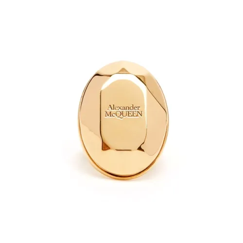 Alexander McQueen Латунные Кольца Золотые Женские