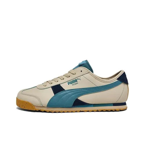 PUMA Roma Snowdrifts Granola Snowdrifts Low Топ Кэжуал Мужской Желто-синий