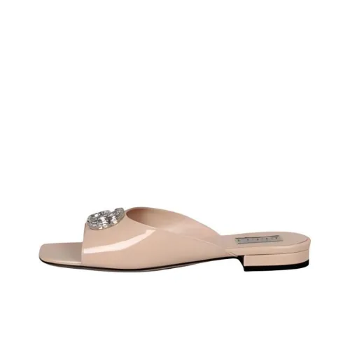 GUCCI Harlow Слипоны Женские Нюдовый
